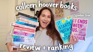 RANKING ALL COLLEEN HOOVER BOOKS *including It Starts With Us* reviews   spoiler free plot summary