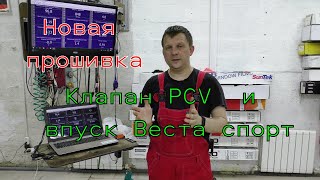 Новая прошивка, клапан PCV и впуск от Весты спорт.