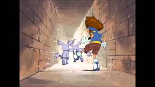 Digimon Adventure - Taichi kicked Gazimon
