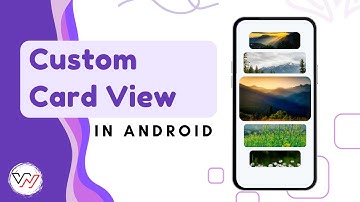 Create Custom CardView in Android Studio | Android CardView Tutorial