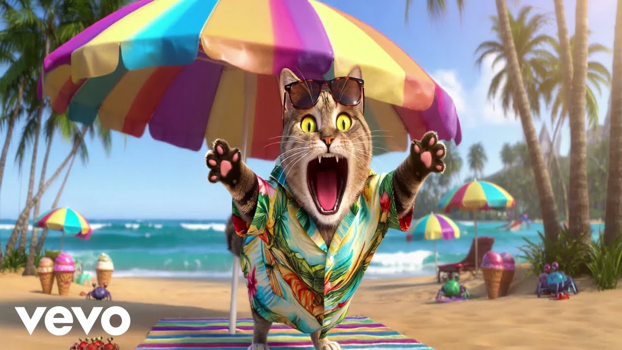 XertXetin - OIIA OIIA FUN 8D Spinning CAT (Official Music Video) - YouTube