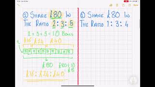 Ratio- Sharing the total