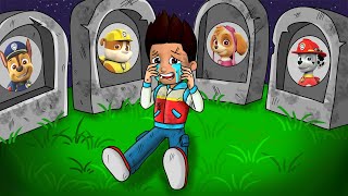 Paw Patrol Please Wake Up! Pups Don't Leave Me! - Sad Story - Paw Patrol Ultimate Rescue | Rainbow 3