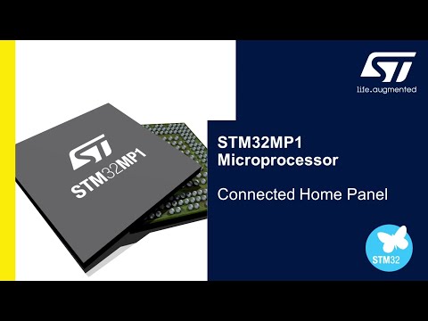 Sensors & Embedded Technology 2020: STM32MP1 Microprocessor - Connected Home Panel