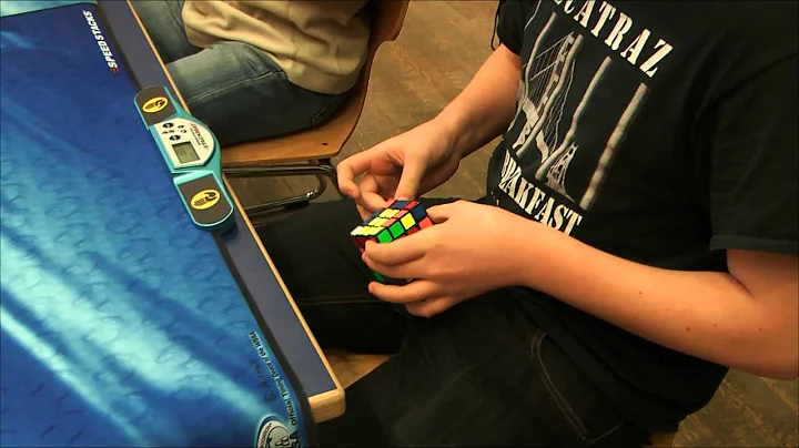 4x4 World Record (former) average of 5: 30.81 / 27.43 single