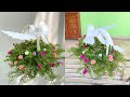 Recycle Plastic Bottles into Beautiful Flower Pots | Portulaca grandiflora | Moss rose