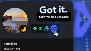 How I got the Early Verified Developer Badge? (in 3 minutes)