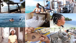 ZANZIBAR VLOG PART 1\/2 - Accomodation tour | Safari Blue \& snorkeling | Prison Island | Stone town