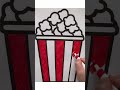 #popkorn 🍿 #drawing #art #shorts