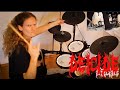 Deicide drum cover  when satan rules his world once upon the cross