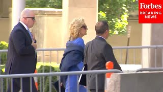 BREAKING NEWS: First Lady Dr. Jill Biden Arrives For Hearing In Hunter Biden’s Federal Gun Trial