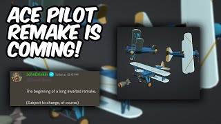 ACE PILOT REMAKE IS COMING! | Tower Defense Simulator | ROBLOX