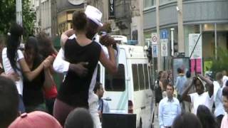 José N'dongala dancing kizomba with princess Coralie