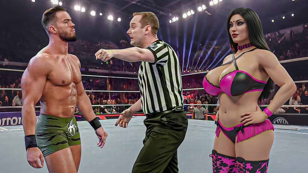 🔥 ПОЛНЫЙ МАТЧ | Остин Теория против Пинки | Межгендерный матч | WWE 20 февраля 2026 г.