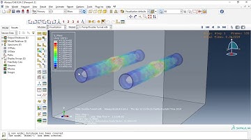 Simulation under ground explosion inside two concrete tunnels in Abaqus by using CEL approach