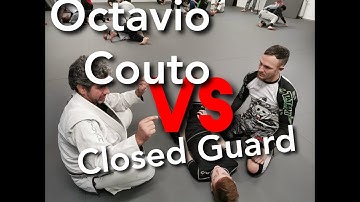 How to posture in BJJ Closed Guard - with Octavio Couto