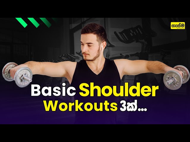 Basic Shoulder Workouts 3ක්...