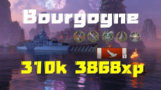 Bourgogne 8 Kills! 3868 base xp & 310k damage