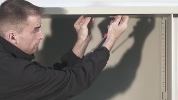 How to replace a shutter on a Tambour Unit - by Bisley How To