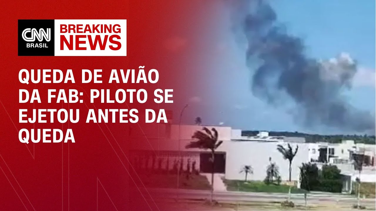 Queda de avião da FAB: piloto se ejetou antes da queda | BASTIDORES CNN