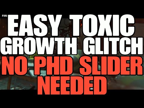 COLD WAR - EASY TOXIC GROWTH GLITCH!! *NO PHD SLIDER NEEDED!* [SEASON 6 ZOMBIES]