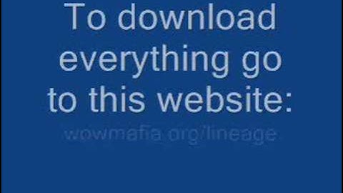 How to Make a Lineage 2 II Private Server in 15 Minutes!