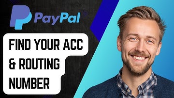 How To Find Your Paypal Account Number And Routing Number . [2025 Guide]