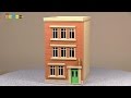Miniature Paper Craft - Building　みにちゅあーとキット　ビル作り