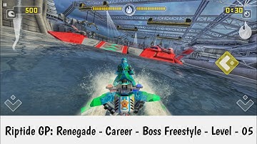 Riptide GP Renegade Career Boss Freestyle Level 5