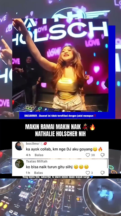 Nathalie Holscher💃🏼 #fyp #dj #nathalieholscher #konser #music #viral #harusviral #harusviralterus