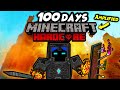I Survived 100 days in hardcore minecraft amplified world