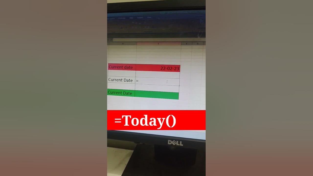 How to insert dates with three types in excel cells excel excel me
