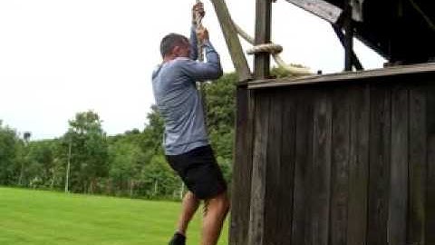 Steve maxwell: rope climb @ Natur Training Gym