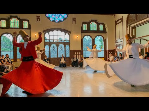 The amazing Whirling Dervishes of Istanbul, Turkey