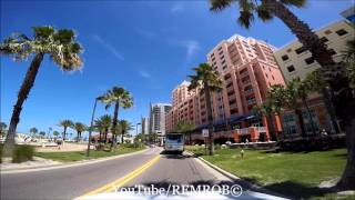 Driving Clearwater Beach, Florida Spring Break 2016