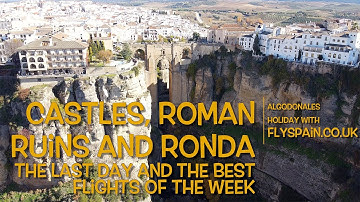 4K Paramotoring in Spain - Castles, Roman Ruins and Ronda