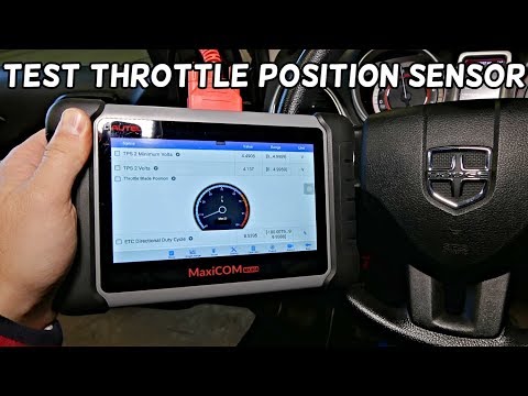 HOW TO TEST THROTTLE POSITION SENSOR GAS PEDAL, ACCELERATOR PEDAL Dodge, Jeep, Chrysler