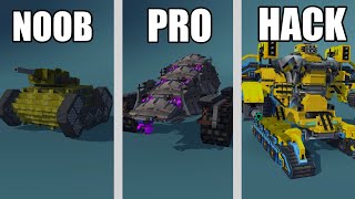 NOOB VS PRO VS HACKER | Blocky cars online screenshot 3