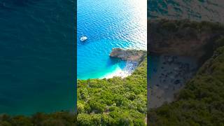 Best Beaches! #Agiofi 🌴 #Agiofilibeach 🌊💙#Lefkada 😍 #Greece #Summer #Beach #Travel #Paradise #Drone#