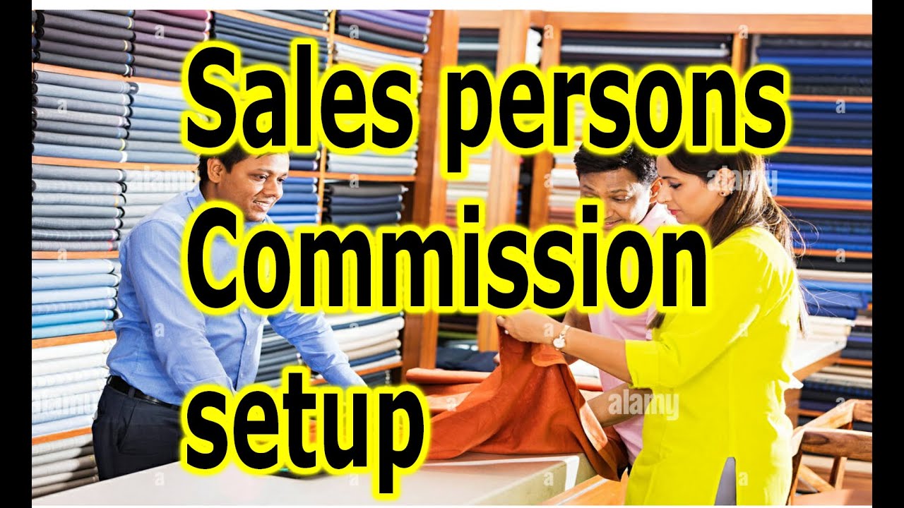 How to set SALESPERSON COMMISSION in GSTpad Billing Software YouTube