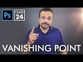 Vanishing Point Filter - Adobe Photoshop for Beginners - Class 24 - Urdu / Hindi