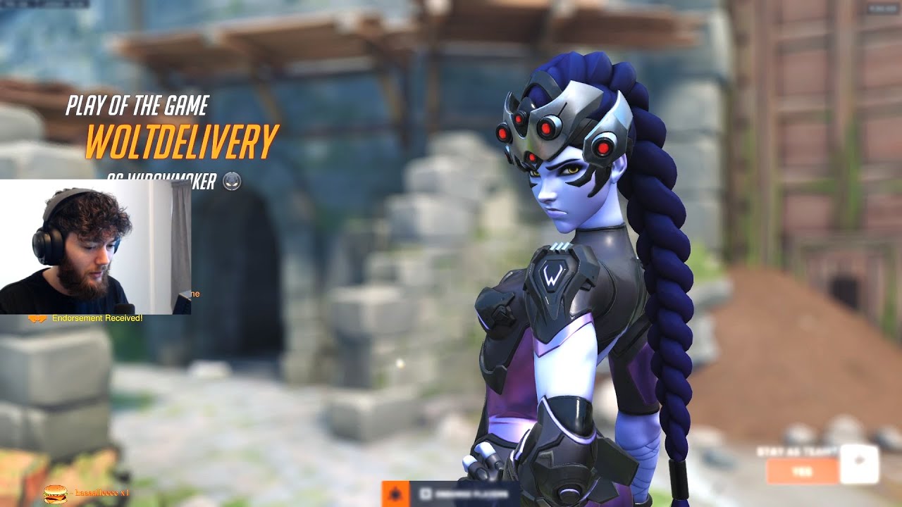 DAFRAN ASHE AND WIDOW GAMEPLAY! POTG! [ OVERWATCH 2 TOP 500 SEASON 8 ]