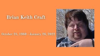 Brian Keith Craft   Funeral Service