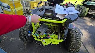 Ryobi RM480e / RY48110 Riding Mower Drive Controller troubleshooting diagnosis and replacement