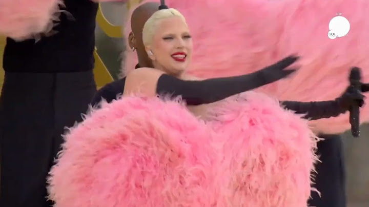 Lady Gaga - "Mon truc en plumes" (opening, Paris 2024 Olympic Games)