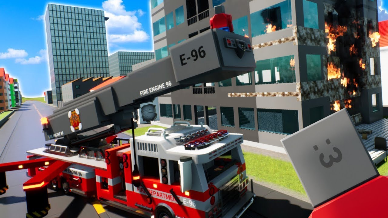 GETTING JOBS AS FIREFIGHTERS IN LEGO CITY! - Brick Rigs Gameplay ...