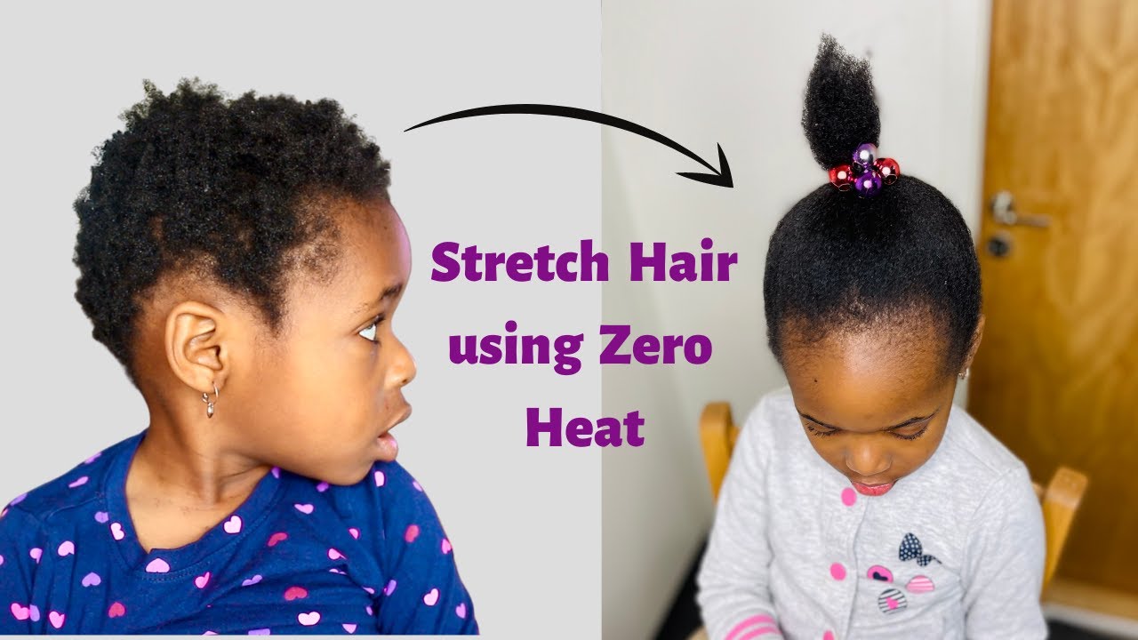 Zero Heat Used..Stretch Your 4C Hair With Zero Heat. Amazing Result -  YouTube