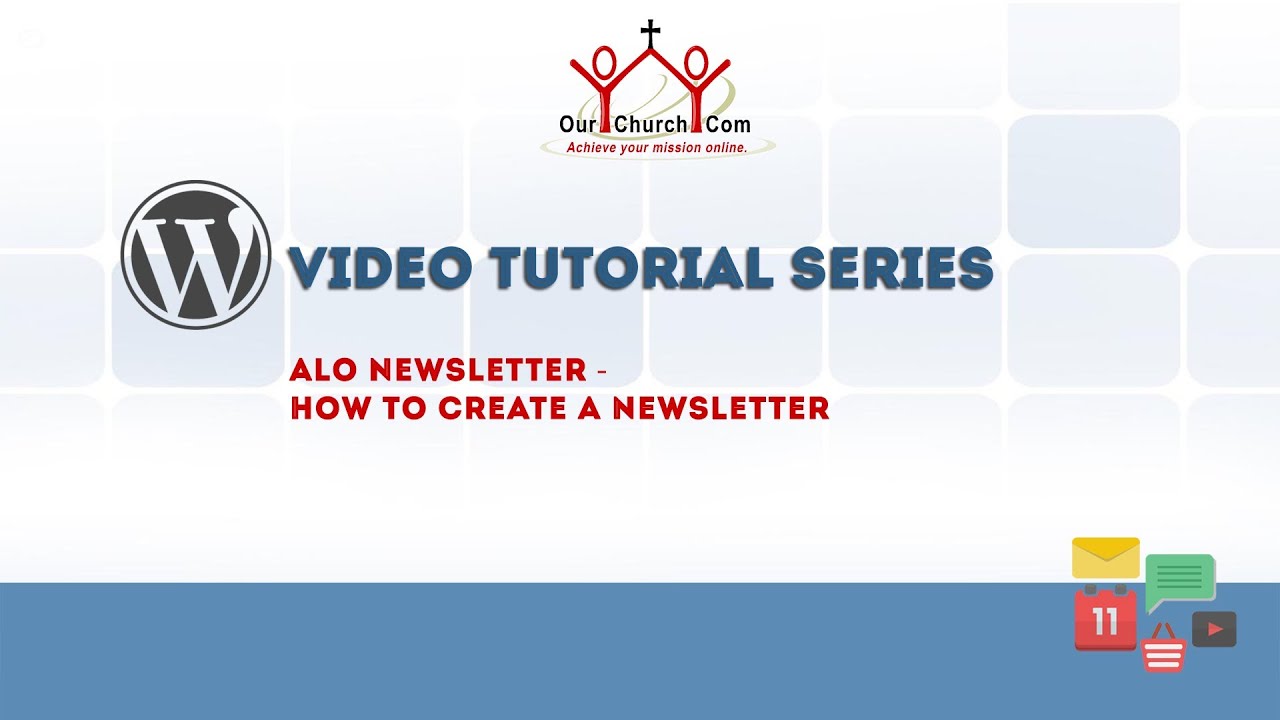 ALO Newsletter - How to create a newsletter