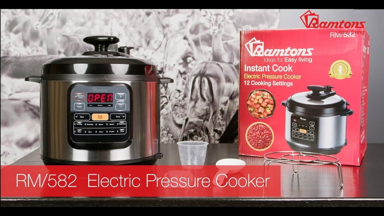 Ramtons RM/582 Electric Pressure Cooker