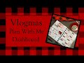 Vlogmas Day 13 | Dashboard Planner | Plan With Me